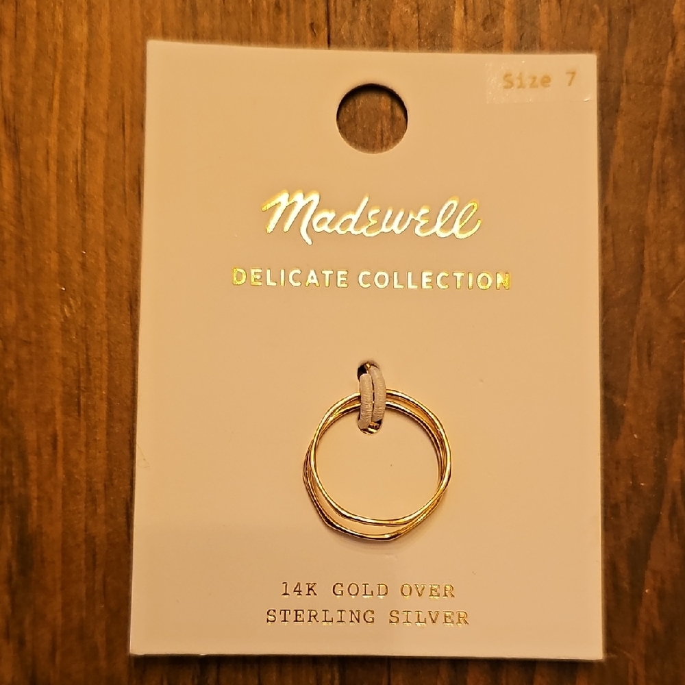 Madewell Delicate Gold Rings